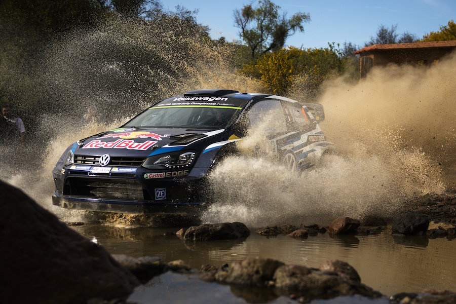 Sebastien Ogier performs during the FIA World Rally Championship 2015 in Leon, Mexico on March 5, 2015 // Jaanus Ree/Red Bull Content Pool // P-20150305-15599 // Usage for editorial use only // Please go to www.redbullcontentpool.com for further information. //