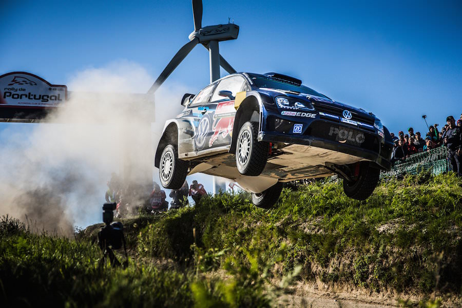 Sebastien Ogier & Julien Ingrassia during FIA World Rally Championship 2015 Portugal in Porto, Portugal on May 24, 2015 // Kin Marcin/Red Bull Content Pool // P-20150524-00102 // Usage for editorial use only // Please go to www.redbullcontentpool.com for further information. //