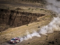 Nasser Al Attiyah and his co - driver Matthieu Baumel at the Shiraz Rally, Shiraz on May 7th. 2015