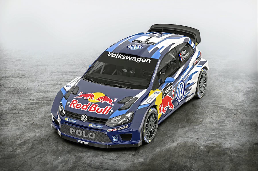 Volkswagen Polo R WRC presented during the Volkswagen WRC Kick-off 2015 in Wolfsburg, Germany on January 15th, 2015 FIA World Rally Championship 2015 // Volkswagen Motorsport/Red Bull Content Pool // P-20150115-00077 // Usage for editorial use only // Please go to www.redbullcontentpool.com for further information. //
