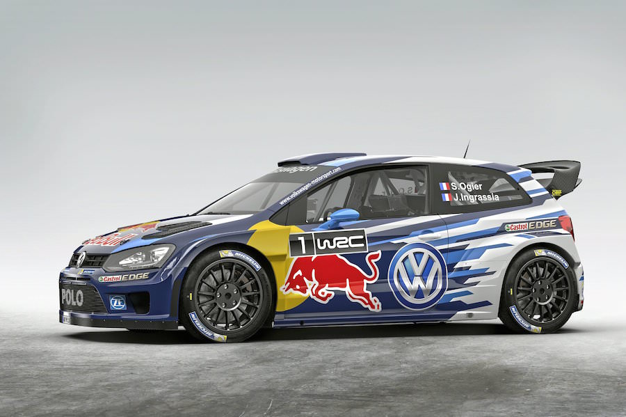 Volkswagen Polo R WRC presented during the Volkswagen WRC Kick-off 2015 in Wolfsburg, Germany on January 15th, 2015 FIA World Rally Championship 2015 // Volkswagen Motorsport/Red Bull Content Pool // P-20150115-00079 // Usage for editorial use only // Please go to www.redbullcontentpool.com for further information. //