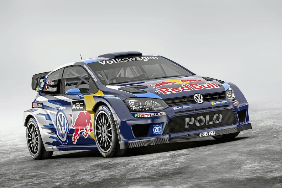Volkswagen Polo R WRC presented during the Volkswagen WRC Kick-off 2015 in Wolfsburg, Germany on January 15th, 2015 FIA World Rally Championship 2015 // Volkswagen Motorsport/Red Bull Content Pool // P-20150115-00080 // Usage for editorial use only // Please go to www.redbullcontentpool.com for further information. //