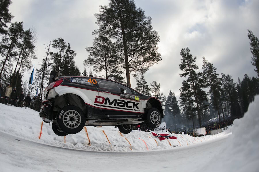 Jari Ketomaa performs during the FIA World Rally Championship 2015 in Hagfors, Sweden on February 14, 2015 // Jaanus Ree/Red Bull Content Pool // P-20150214-00390 // Usage for editorial use only // Please go to www.redbullcontentpool.com for further information. //