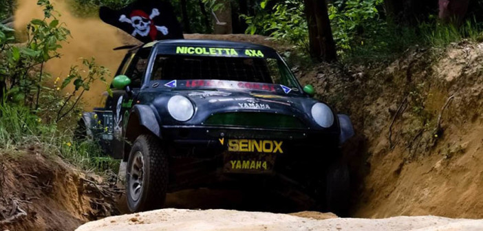 La mini di Stig Nicoletta in azione