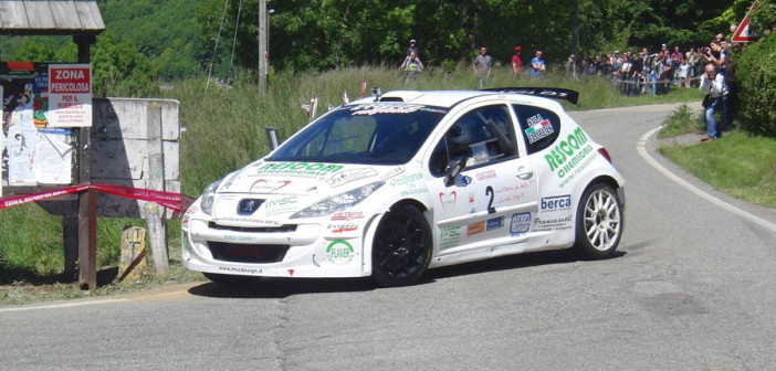 La Peugeot 207 S2000 di Sala Florean