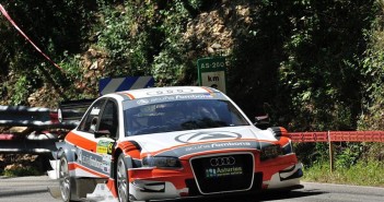 L'Audi A4 DTM di Vilarino leader tra le auto