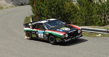 La Lancia Rally 037 della coppia Lucky Pons