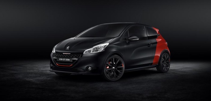 La Peugeot 208 in livrea annivarsario