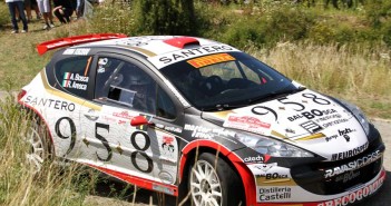 Alessandro Bosca in azione sulle strade Astiggiane