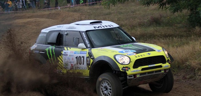 La Mini all 4 del pilota Polacco