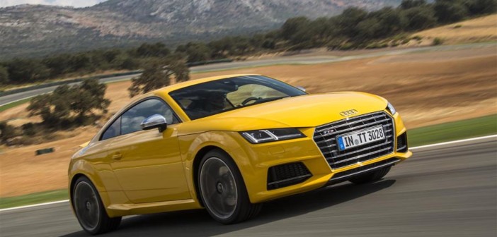 La nuova Audi TT on the road