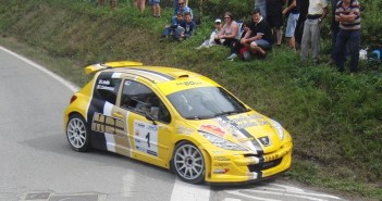 La Peugeot di Cantamessa sulle strade del Team