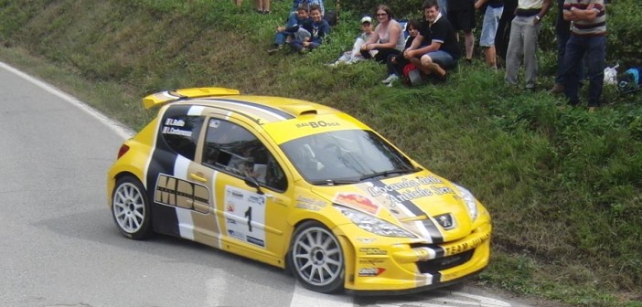 La Peugeot di Cantamessa sulle strade del Team