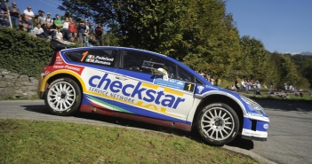 Luca Pedersoli, Matteo Romano (Citroen C4 WRC #1);