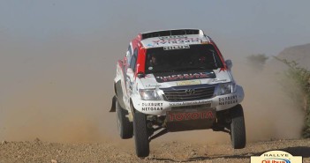 La Toyota Hilux del Sudafricano