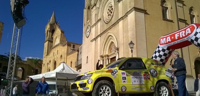 La Suzuki di Dalmazzini sulla pedana del Terra del Sole.