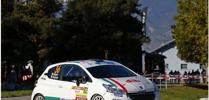 La Peugeot 208 R2 del Ligure Fabio Andolfi