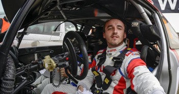 Il Polacco al volante della Fiesta WRC con la quale ha corso nel 2014