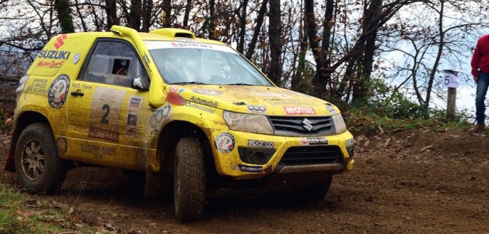 Andrea Dalmazzini, campione italiano con il Suzuki New Grand Vitara.