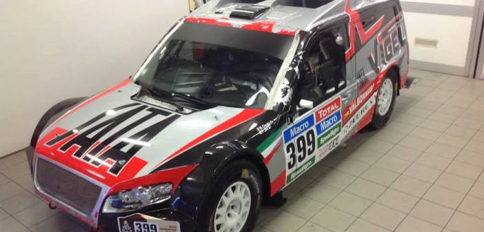 Titano, il prototipo 4x4 spinto dal V6 biturbo Audi