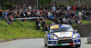 Pedersoli-Romano con la C4 WRC al Lanterna