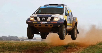 La Nissan Navara V8 Rally Raid Car