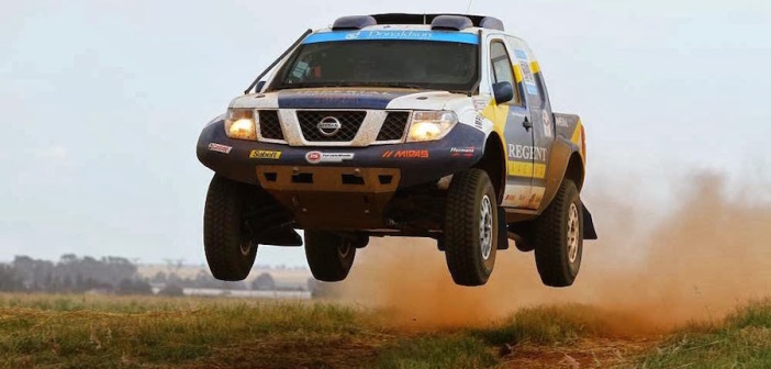La Nissan Navara V8 Rally Raid Car