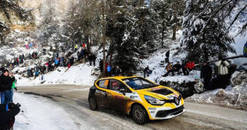 Stephane Consani a Montecarlo con la Clio R3T