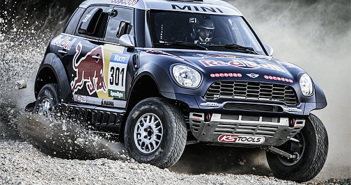 Mini subito al comando nella Dakar