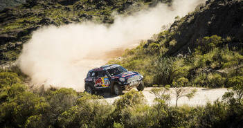 Nasser Al-Attiyah sempre più al comando della Dakar con la Mini All4 Racing © Red Bull Media House