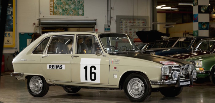 Equipaggio a tre per la Renault 16 ufficiale al Montecarlo storico