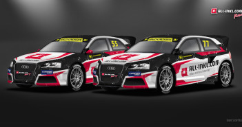 Le Audi S3 SX Supercar di Muennich per il Mondiale Rallycross