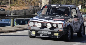 Zanchi-Agnese, vincitori del Montecarlo storico con la Golf GTI.