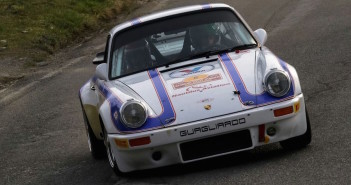 La Porsche 911 RSR di Matteo Musti e Francesco Granata, vincitori a Sanremo.