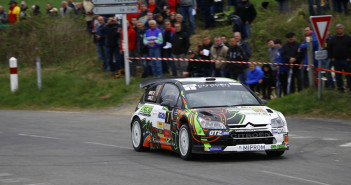 La Citroen C4 WRC di Cuoq.