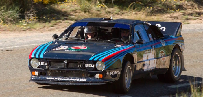 I francesi Cazaux-Clavier vincono il rally Espana Historico con la Lancia 037.