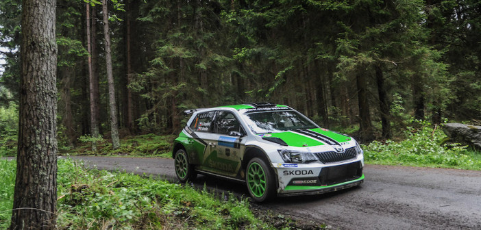 Jan Kopecky vince il Rally Cesky Krumlov con la Skoda Fabia R5.