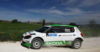 La Fabia S2000 vola in attesa di passare il testimone.