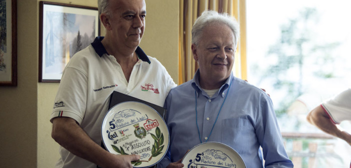 Francesco Gianmarino e Carlo Pretti, vincitori del 5° Raduno dei Laghi.