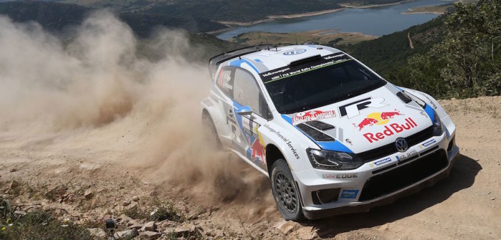 Sebastien Ogier, vincitore in Sardegna nel 2014 e ancora favorito d'obbligo.