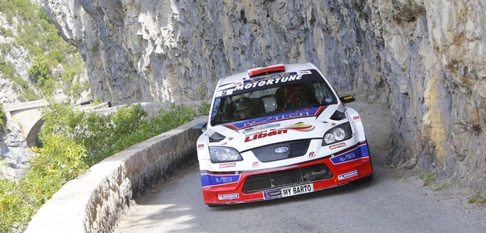 La Ford Focus WRC del libanese Roger Feghali, vincitore ad Antibes.