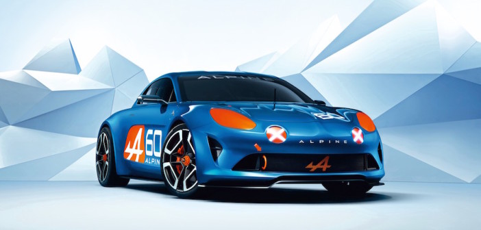 Il concept della nuova Alpine, presentato a Le Mans.