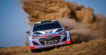 La Hyundai i20 WRC del driver Neo Zelandese