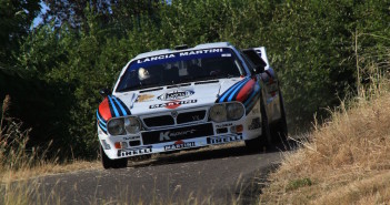 La Lancia 037 di Bianchini-Rosini, dominatori del rally veronese.