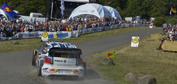 La Polo di Ogier vista dai suoi avversari.