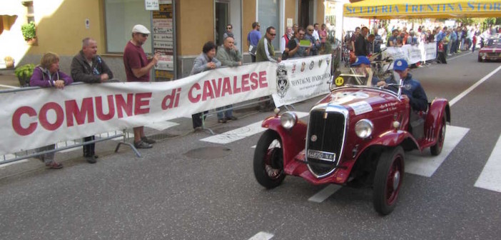 Spagnoli-Parisi, vittoriosi con la loro Fiat 508 Sport Ghia del 1933.