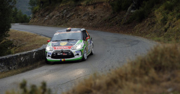 Simone Tempestini e Matteo Chiarcossi, secondi di WRC3 al Tour de Corse.