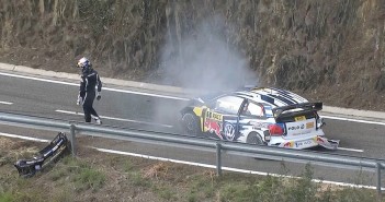 IL CATALUNYA VISTO DA FUORI Il crash di Ogier l'ultimo in ordine cronologico