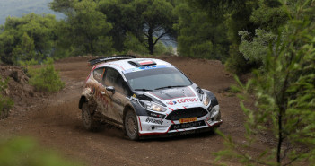 Il polacco Kajetanowicz, campione europeo 2015 con la Ford Fiesta R5.