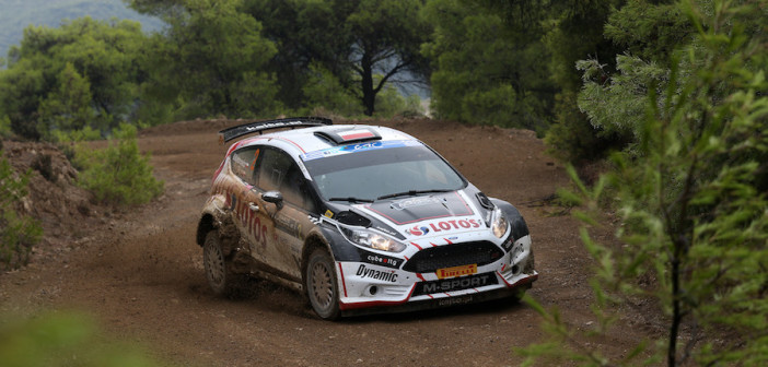 Il polacco Kajetanowicz, campione europeo 2015 con la Ford Fiesta R5.